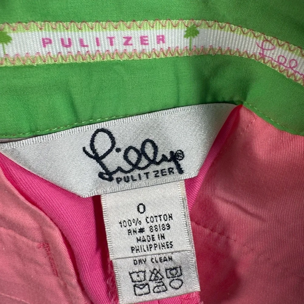 Lilly Pulitzer Bright Pink Bermuda Shorts - Picture 2 of 4